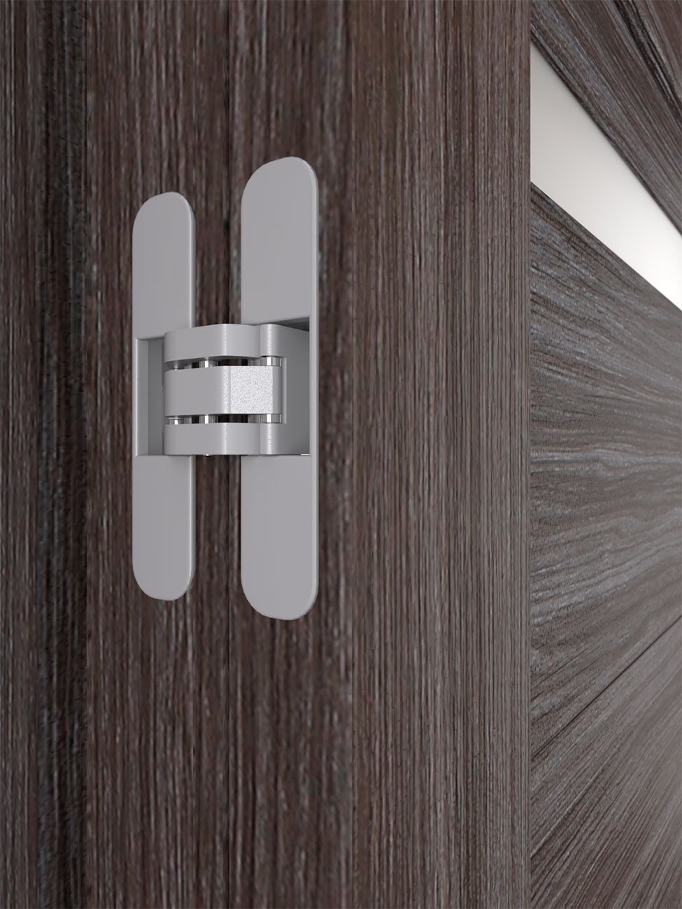 PERLA VETRO GRAY OAK SWING BELLDINNI MODERN INTERIOR DOOR - 5
