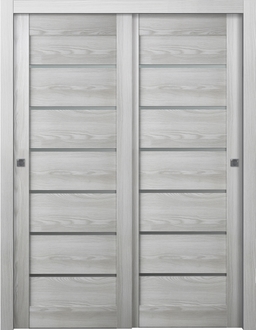 AVON 07-02 VETRO RIBEIRA ASH BYPASS BELLDINNI MODERN INTERIOR DOOR - 1
