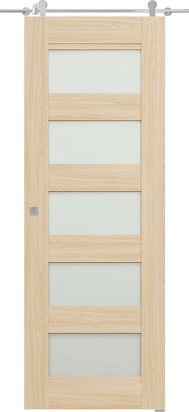 AVON 07-07 VETRO LOIRE ASH BARN DOORS BELLDINNI MODERN INTERIOR DOOR - 1