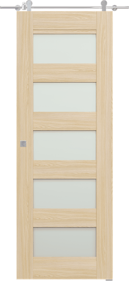 AVON 07-07 VETRO LOIRE ASH BARN DOORS BELLDINNI MODERN INTERIOR DOOR - 1