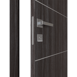 PALLADIO 2H GRAY OAK SWING BELLDINNI MODERN INTERIOR DOOR - 4