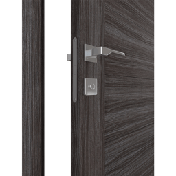 PERLA VETRO GRAY OAK SWING BELLDINNI MODERN INTERIOR DOOR - 3