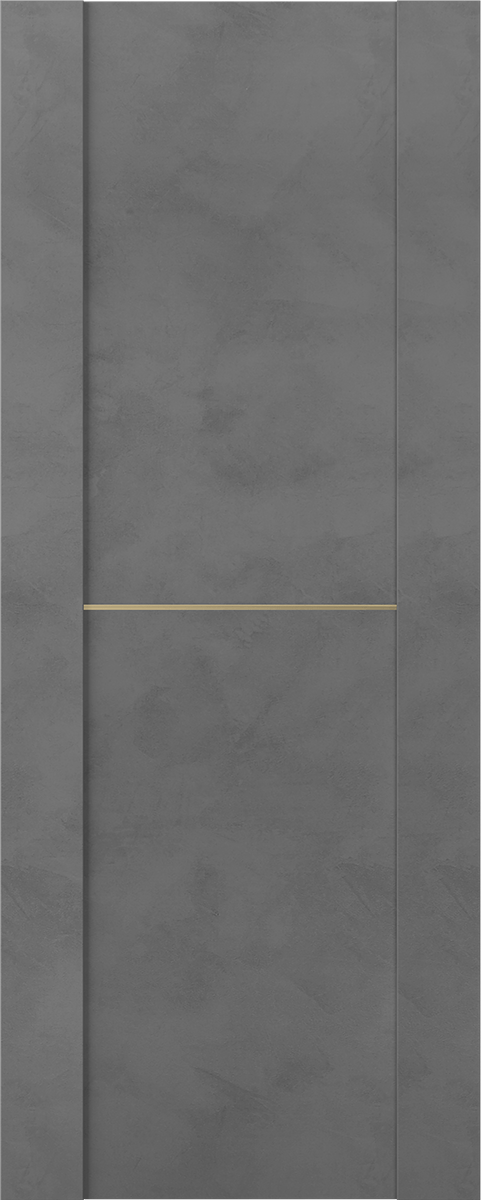 AVON 01 1H GOLD DARK URBAN SLAB BELLDINNI MODERN INTERIOR DOOR - 1