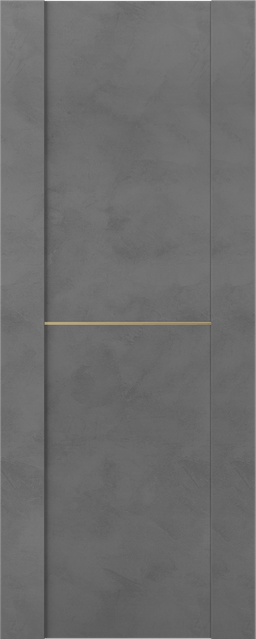 AVON 01 1H GOLD DARK URBAN SLAB BELLDINNI MODERN INTERIOR DOOR - 1