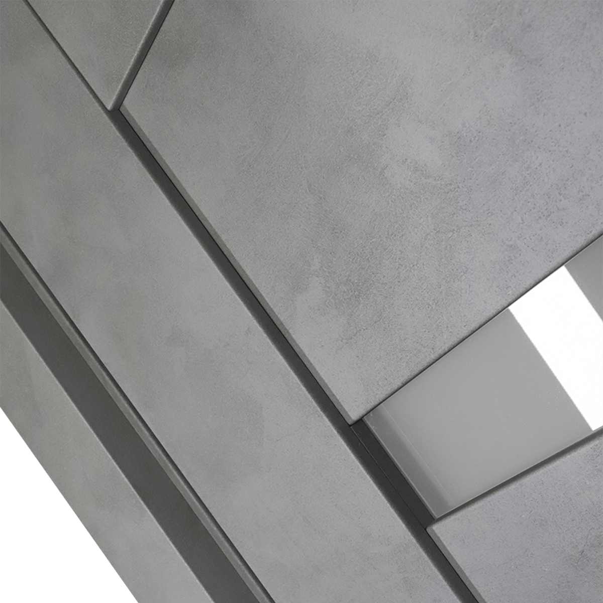 AVON 07-04 VETRO DARK URBAN DOUBLE POCKET BELLDINNI MODERN INTERIOR DOOR - 2