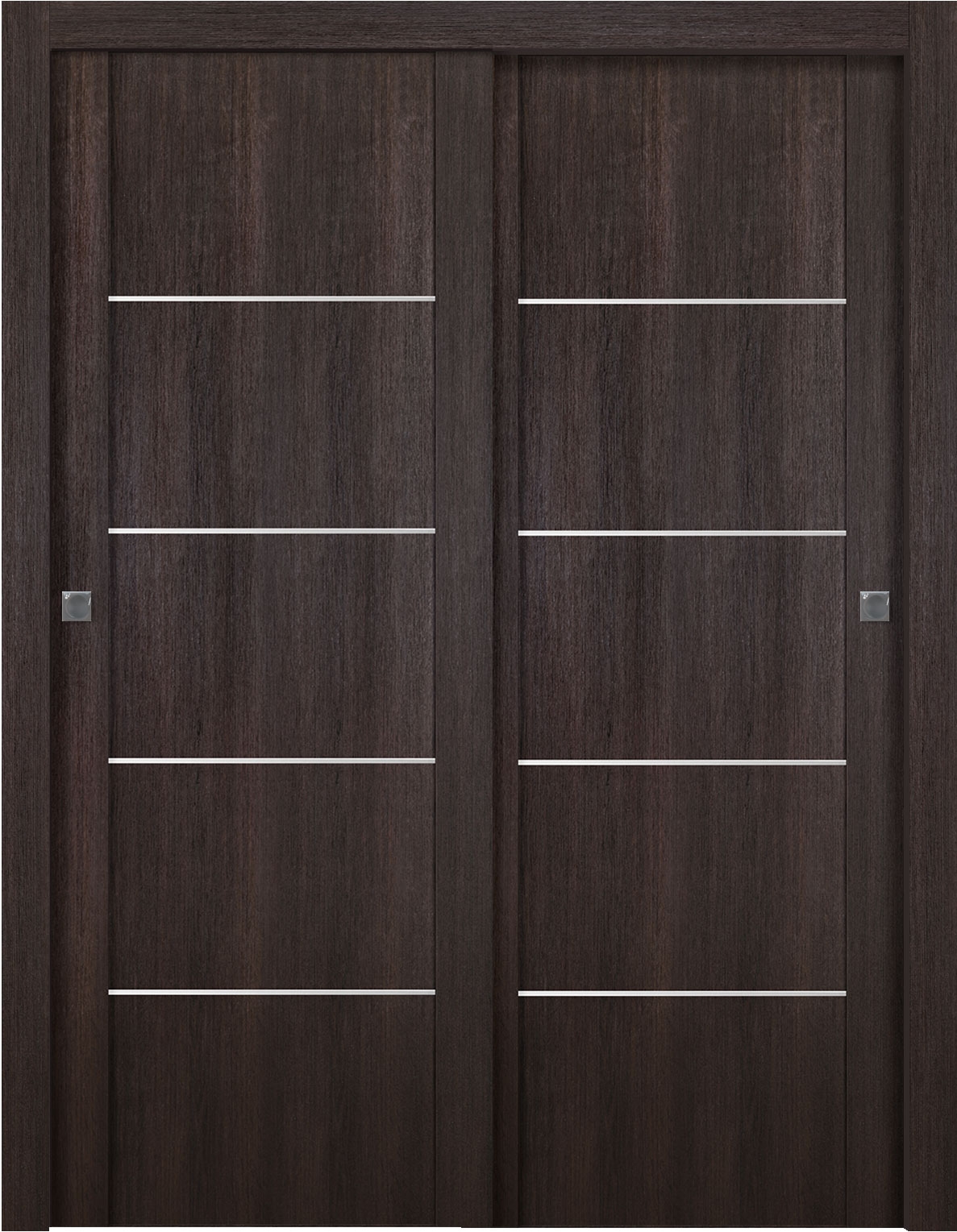 AVON 01 4H VERALINGA OAK BYPASS DOORS BELLDINNI MODERN INTERIOR DOOR - 1