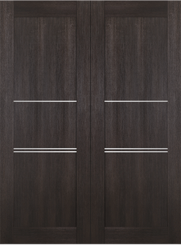 AVON 07 3H VERALINGA OAK DOUBLE BARN BELLDINNI MODERN INTERIOR DOOR - 2