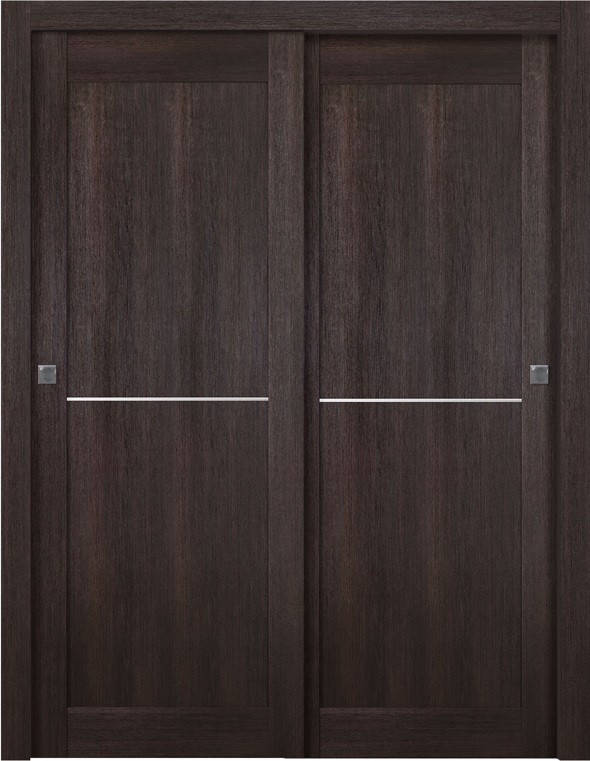AVON 07 1H VERALINGA OAK BYPASS BELLDINNI MODERN INTERIOR DOOR - 1