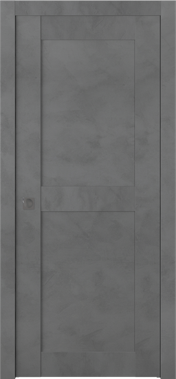 AVON 07 RN DARK URBAN POCKET BELLDINNI MODERN INTERIOR DOOR - 1