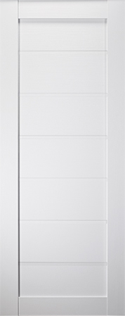 ALDA BIANCO NOBLE SLAB BELLDINNI MODERN INTERIOR DOOR - 1