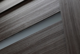 MIRELLA VETRO GRAY OAK SLAB BELLDINNI MODERN INTERIOR DOOR - 2