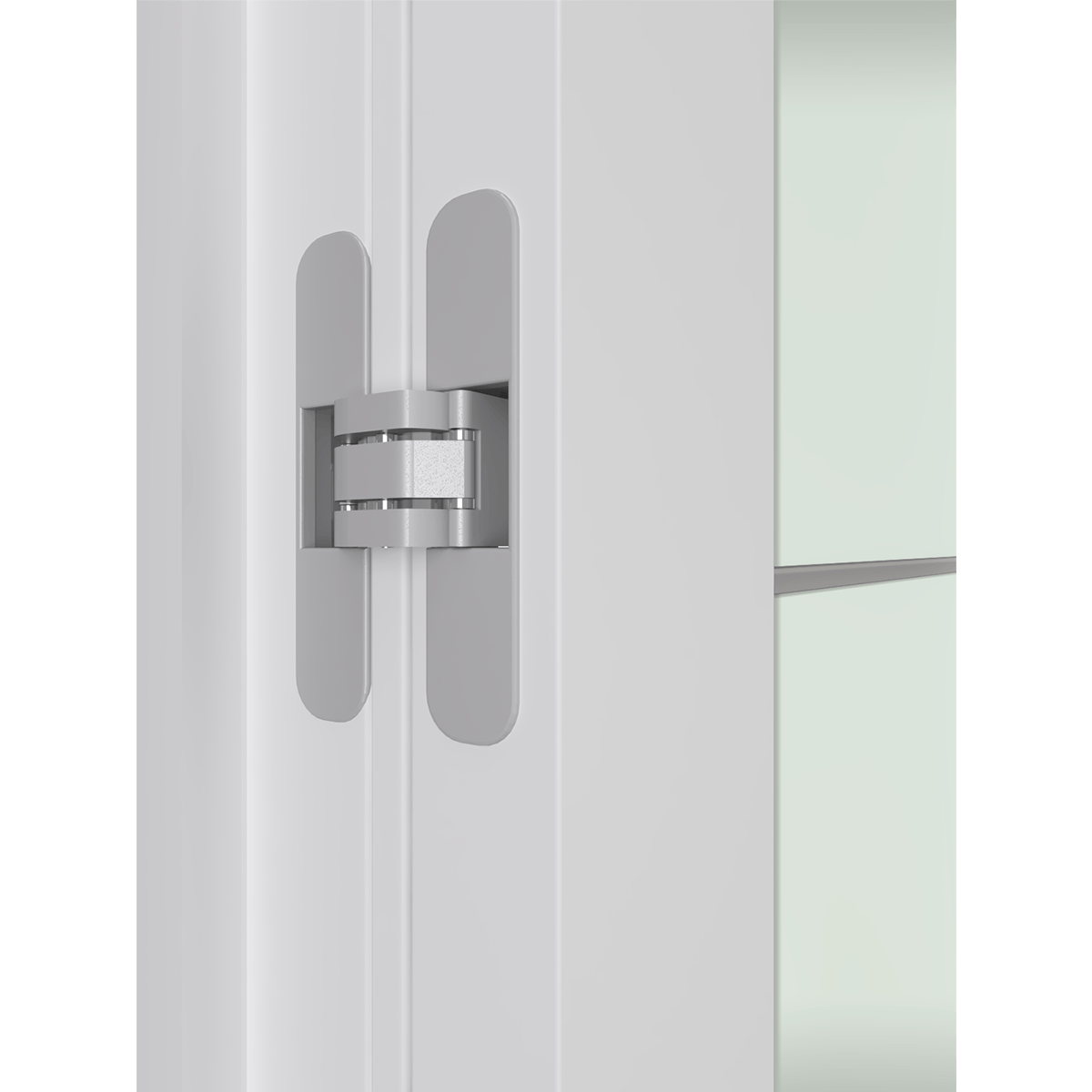 SMART PRO 208 VETRO POLAR WHITE SWING BELLDINNI MODERN INTERIOR DOOR - 3