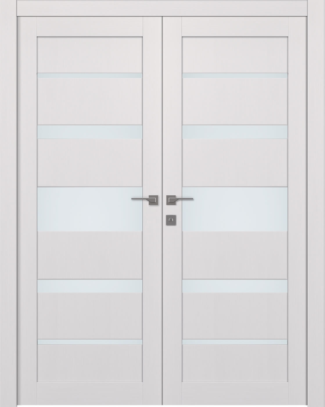 KINA VETRO BIANCO NOBLE CLOSET DOORS BELLDINNI MODERN INTERIOR DOOR - 1