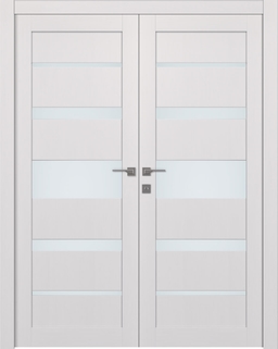 KINA VETRO BIANCO NOBLE CLOSET DOORS BELLDINNI MODERN INTERIOR DOOR - 1