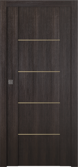 AVON 01 4H GOLD VERALINGA OAK POCKET DOORS BELLDINNI MODERN INTERIOR DOOR - 1