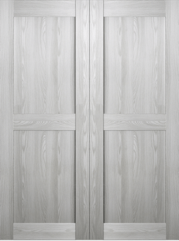 AVON 07 2RN RIBEIRA ASH DOUBLE BARN BELLDINNI MODERN INTERIOR DOOR - 2
