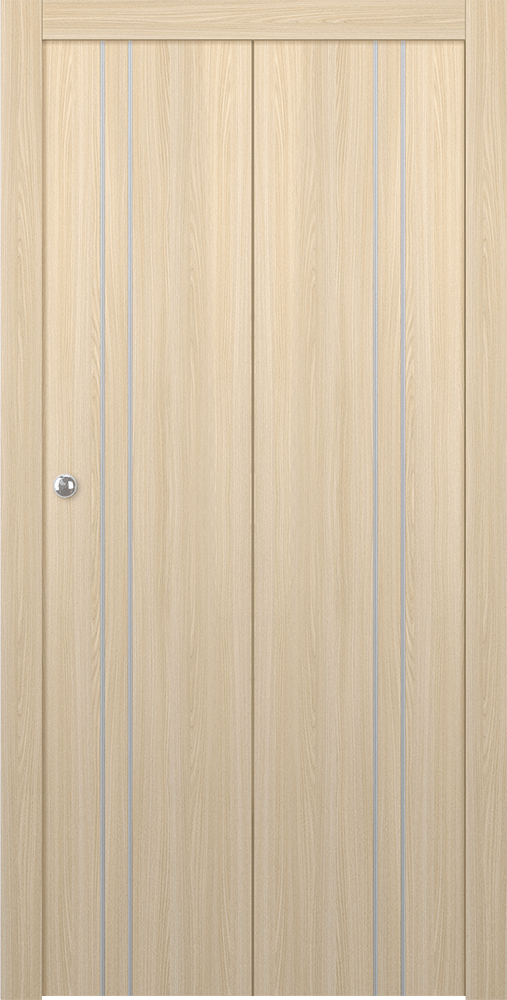 OPTIMA 2V LOIRE ASH BI-FOLD DOORS BELLDINNI MODERN INTERIOR DOOR - 1