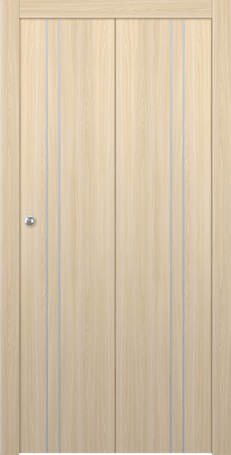 OPTIMA 2V LOIRE ASH BI-FOLD DOORS BELLDINNI MODERN INTERIOR DOOR - 1
