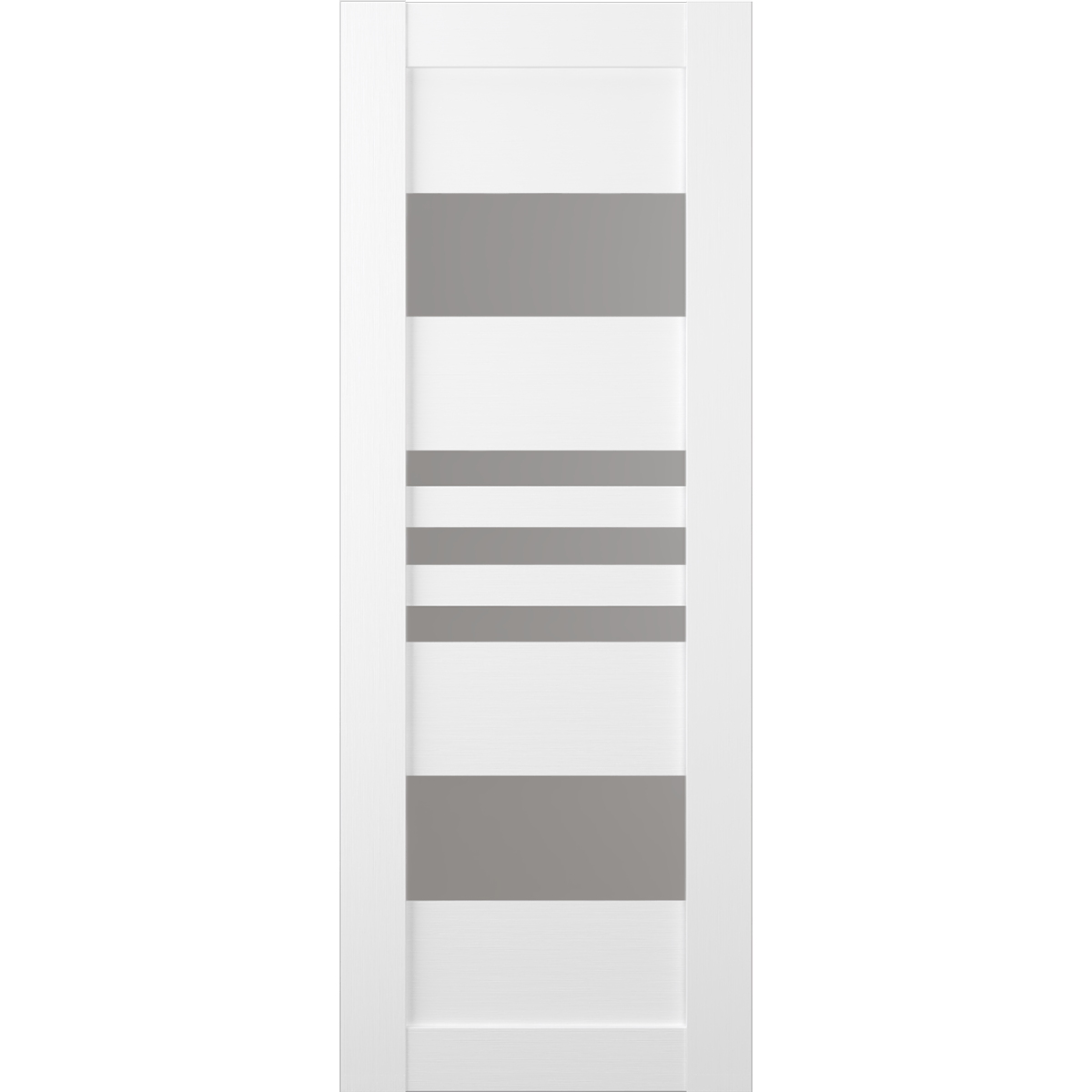 LETI VETRO BIANCO NOBLE SWING BELLDINNI MODERN INTERIOR DOOR - 2