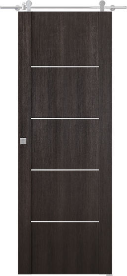 AVON 01 4H VERALINGA OAK DOUBLE BARN BELLDINNI MODERN INTERIOR DOOR - 1