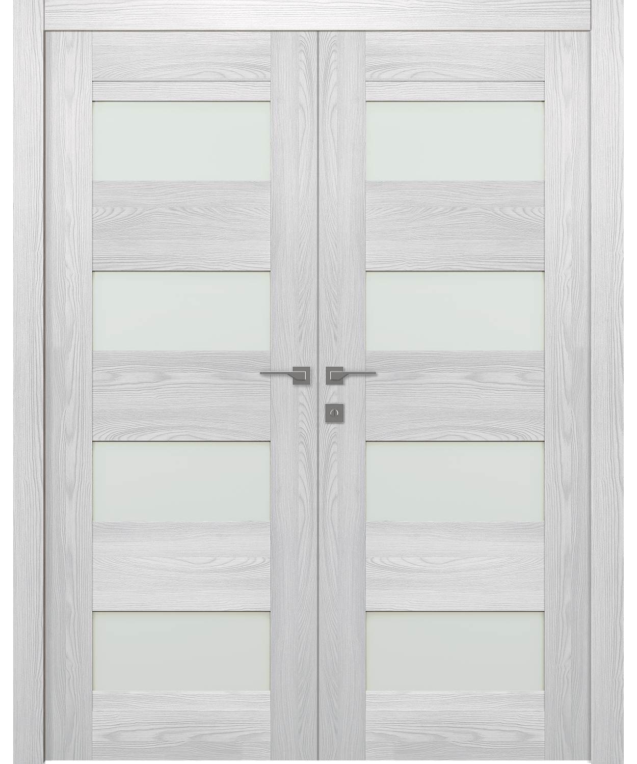 AVON 07-08 VETRO RIBEIRA ASH DOUBLE DOORS BELLDINNI MODERN INTERIOR DOOR - 1