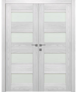 AVON 07-08 VETRO RIBEIRA ASH DOUBLE DOORS BELLDINNI MODERN INTERIOR DOOR - 1