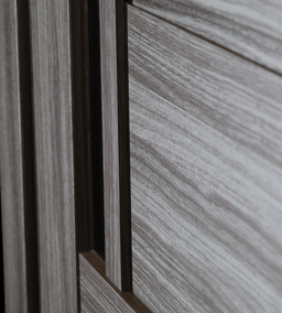 Esta Black Vetro Gray Oak Swing Belldinni Modern Interior Door - 7