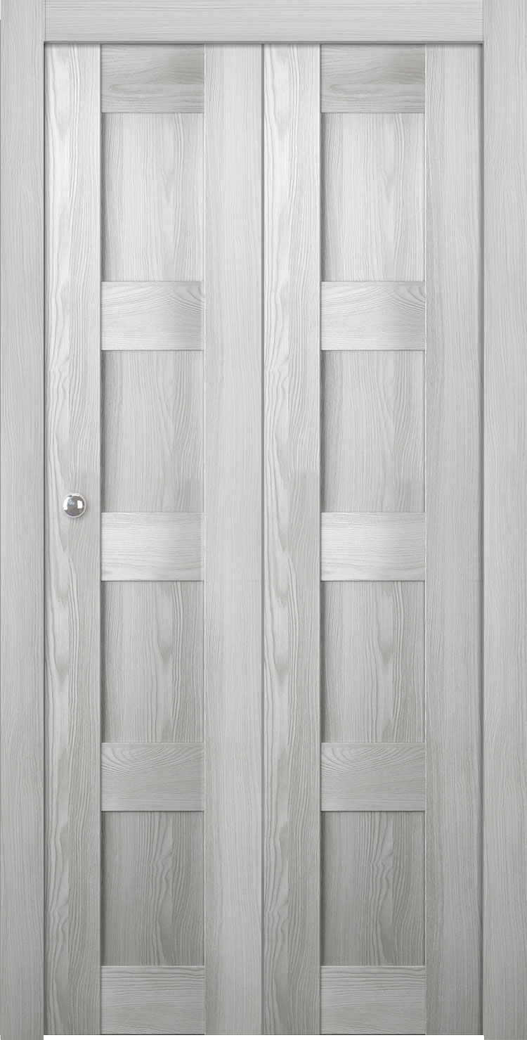 AVON 07 3R RIBEIRA ASH BI-FOLD BELLDINNI MODERN INTERIOR DOOR - 1