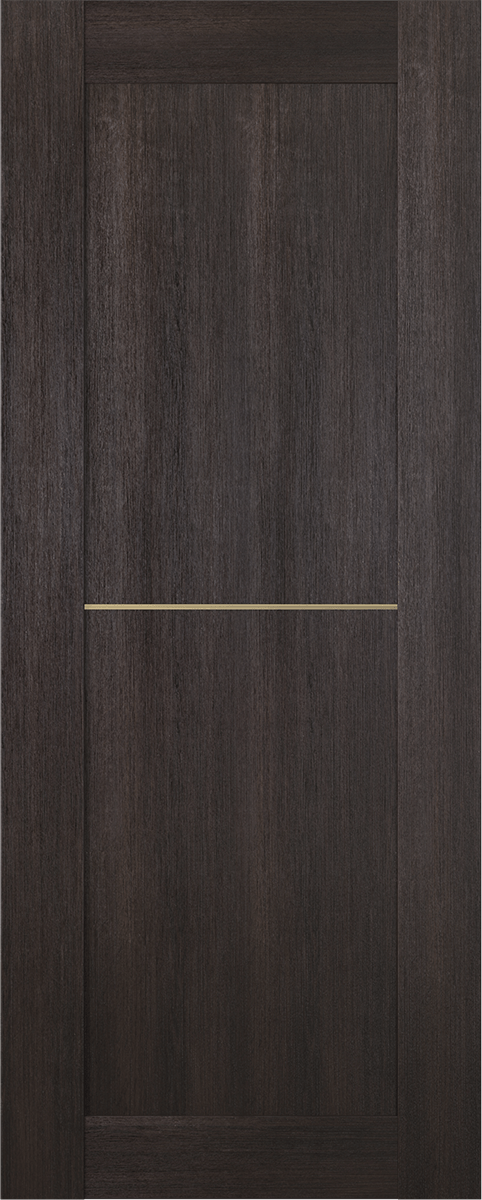 AVON 07 1H GOLD VERALINGA OAK SLAB BELLDINNI MODERN INTERIOR DOOR - 1