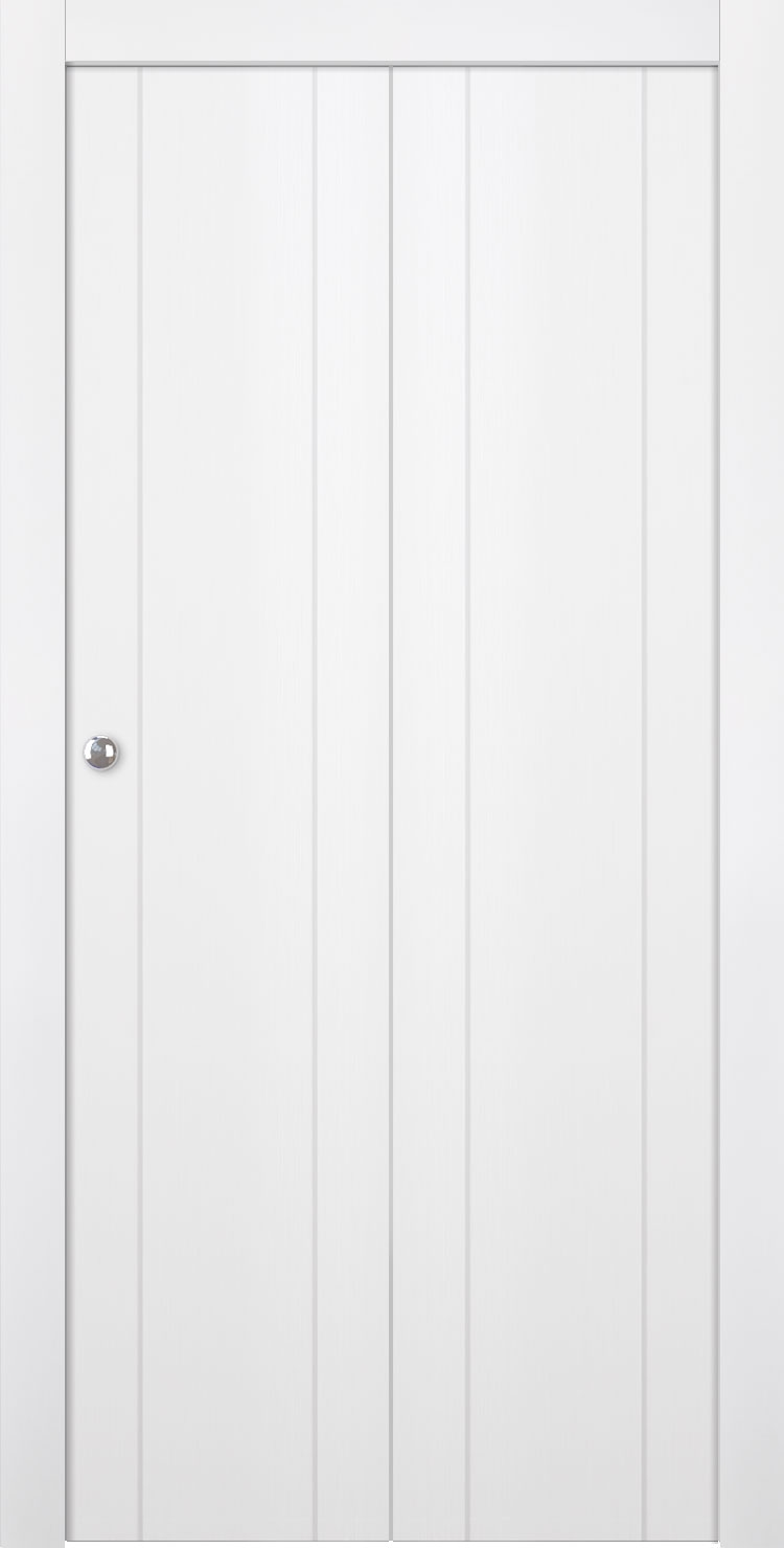 UNICA 2U BIANCO NOBLE BI-FOLD BELLDINNI MODERN INTERIOR DOOR - 1