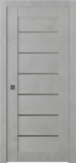 AVON 07-02 VETRO LIGHT URBAN POCKET BELLDINNI MODERN INTERIOR DOOR - 1