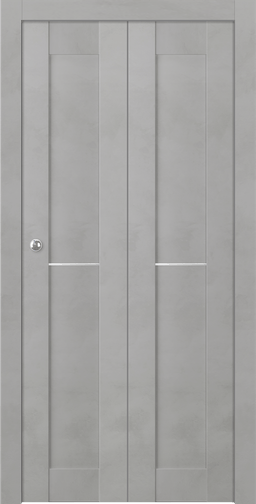 AVON 07 1H LIGHT URBAN BI-FOLD BELLDINNI MODERN INTERIOR DOOR - 1