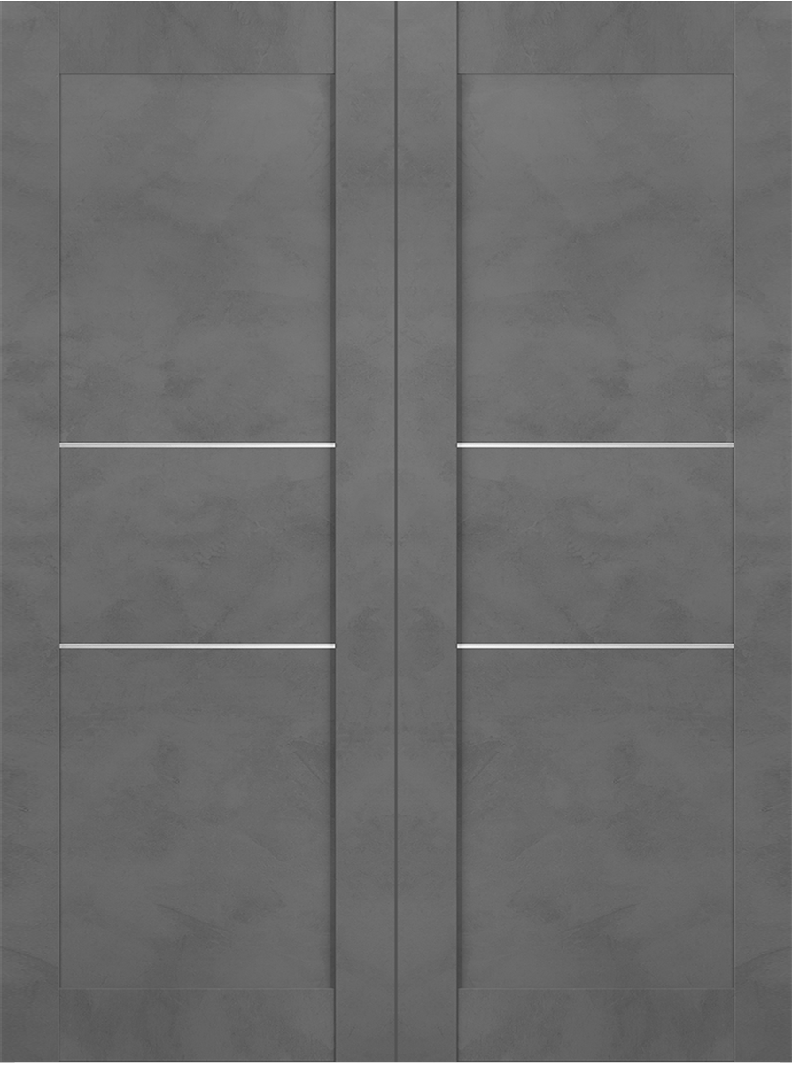 AVON 07 2H DARK URBAN BYPASS BELLDINNI MODERN INTERIOR DOOR - 2