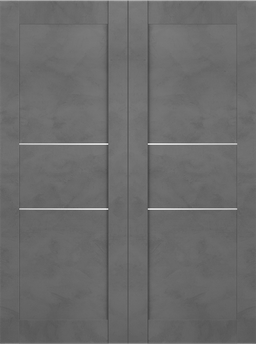 AVON 07 2H DARK URBAN BYPASS BELLDINNI MODERN INTERIOR DOOR - 2