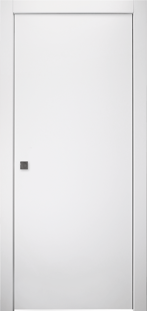 SMART PRO FLAT POLAR WHITE POCKET BELLDINNI MODERN INTERIOR DOOR - 1