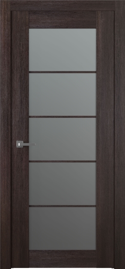 AVON 5 LITE VETRO VERALINGA OAK SWING BELLDINNI MODERN INTERIOR DOOR - 1