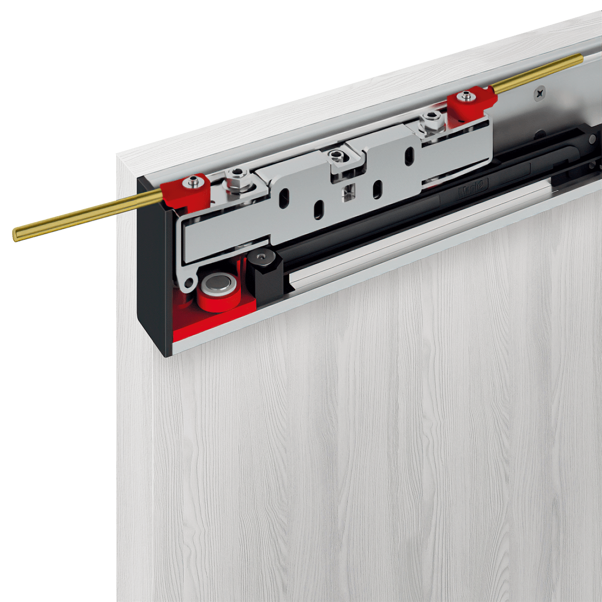 OPTIMA 2U RIBEIRA ASH DOUBLE MAGIC BELLDINNI MODERN INTERIOR DOOR - 3
