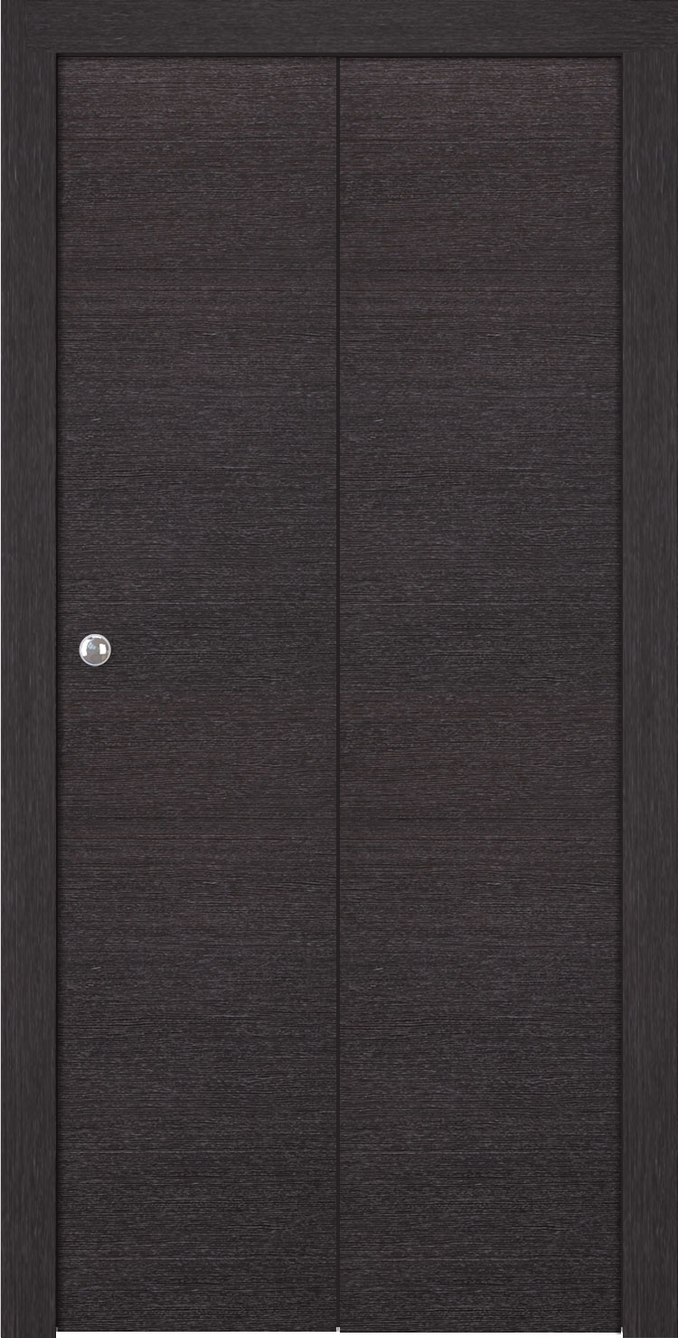 AVANTI BLACK APRICOT BI-FOLD BELLDINNI MODERN INTERIOR DOOR - 1