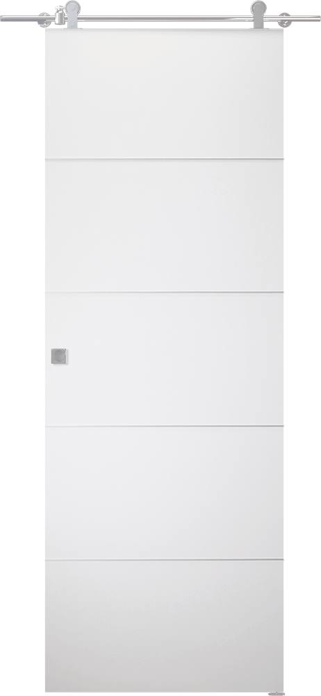 ARVIKA POLAR WHITE BARN BELLDINNI MODERN INTERIOR DOOR - 1