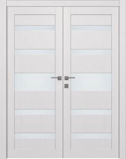 GINA VETRO BIANCO NOBLE CLOSET DOORS BELLDINNI MODERN INTERIOR DOOR - 1