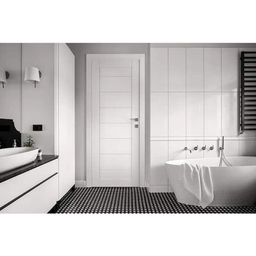 ERMI SNOW WHITE SWING BELLDINNI MODERN INTERIOR DOOR - 5