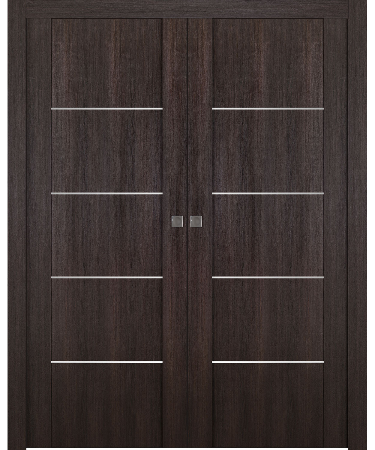 AVON 01 4H VERALINGA OAK DOUBLE POCKET DOORS BELLDINNI MODERN INTERIOR DOOR - 1
