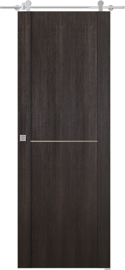 AVON 01 1H GOLD VERALINGA OAK BARN BELLDINNI MODERN INTERIOR DOOR - 1