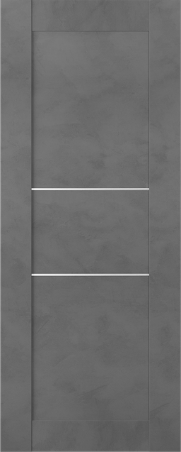 AVON 07 2H DARK URBAN BARN BELLDINNI MODERN INTERIOR DOOR - 2