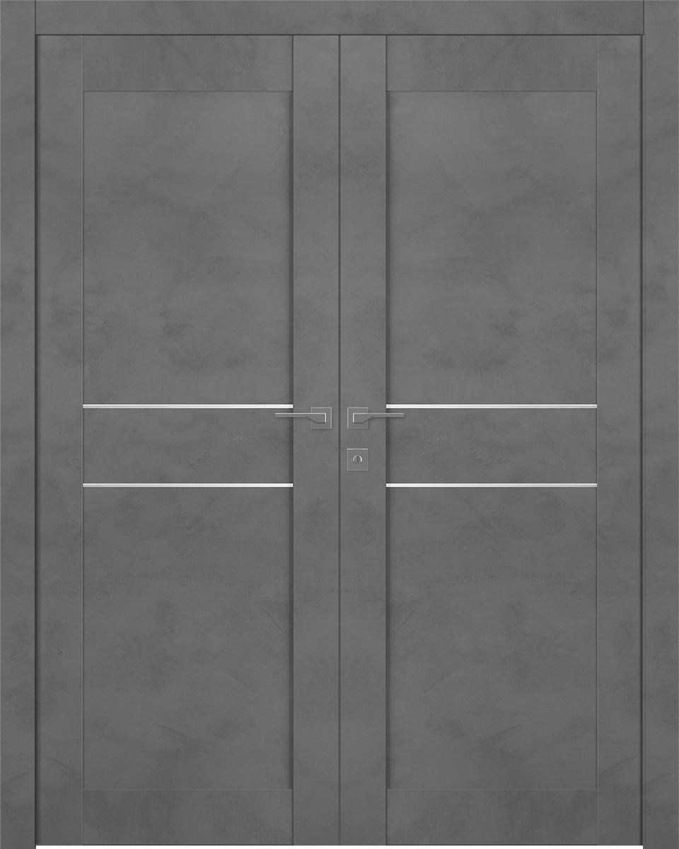 AVON 07 2HN DARK URBAN DOUBLE BELLDINNI MODERN INTERIOR DOOR - 1