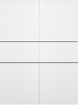 PALLADIO 2H BLACK BIANCO NOBLE DOUBLE BARN DOORS BELLDINNI MODERN INTERIOR DOOR - 2