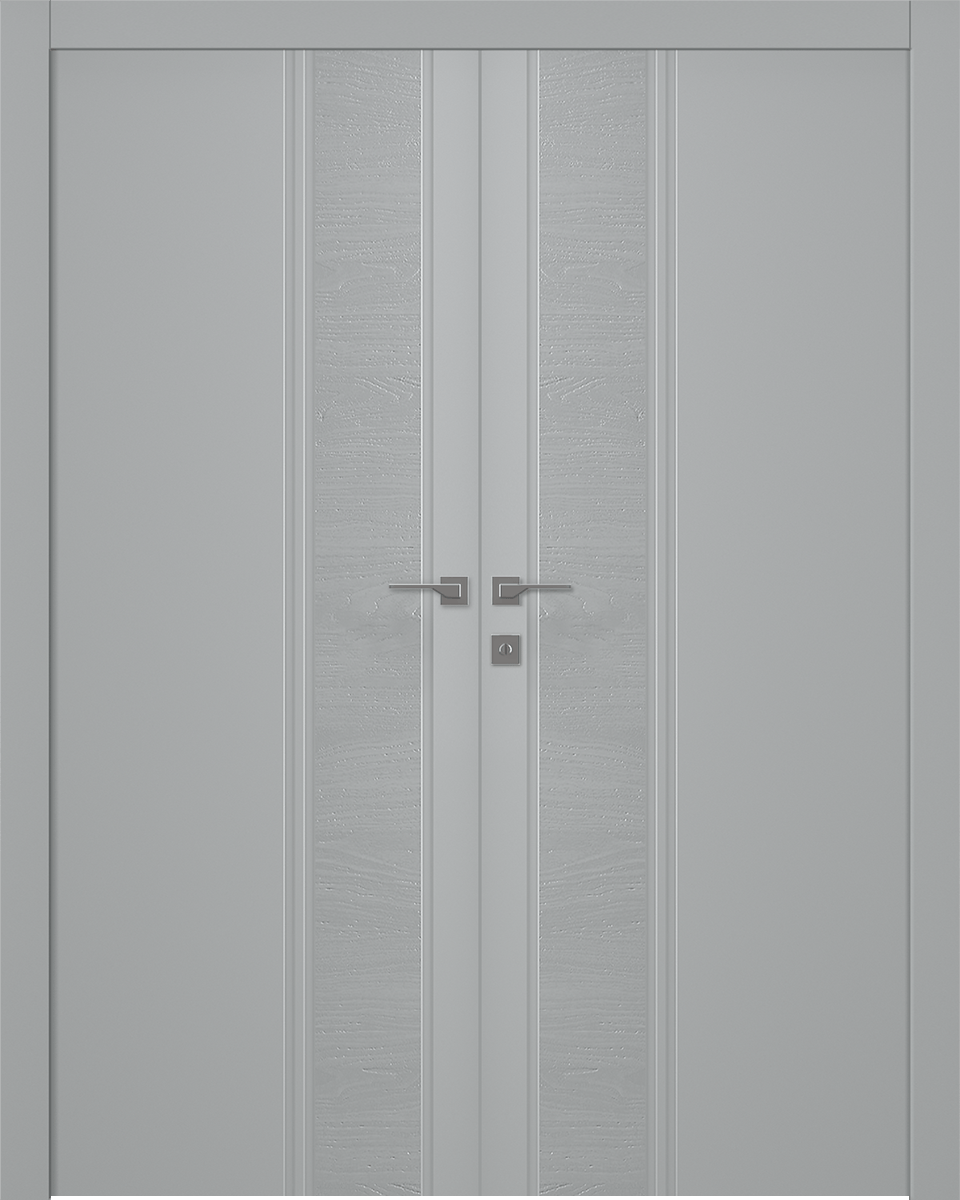 TWINWOOD 1 LIGHT GREY CLOSET BELLDINNI MODERN INTERIOR DOOR - 1