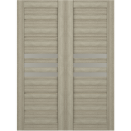 DOME VETRO SHAMBOR DOUBLE POCKET BELLDINNI MODERN INTERIOR DOOR - 2