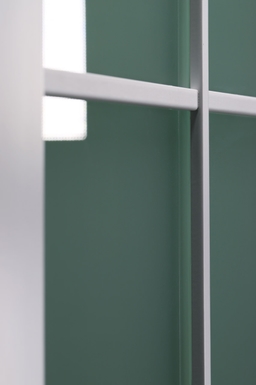 SMART PRO 10 LITE VETRO POLAR WHITE INVISIBLE METAL FRAME BELLDINNI MODERN INTERIOR DOOR - 6