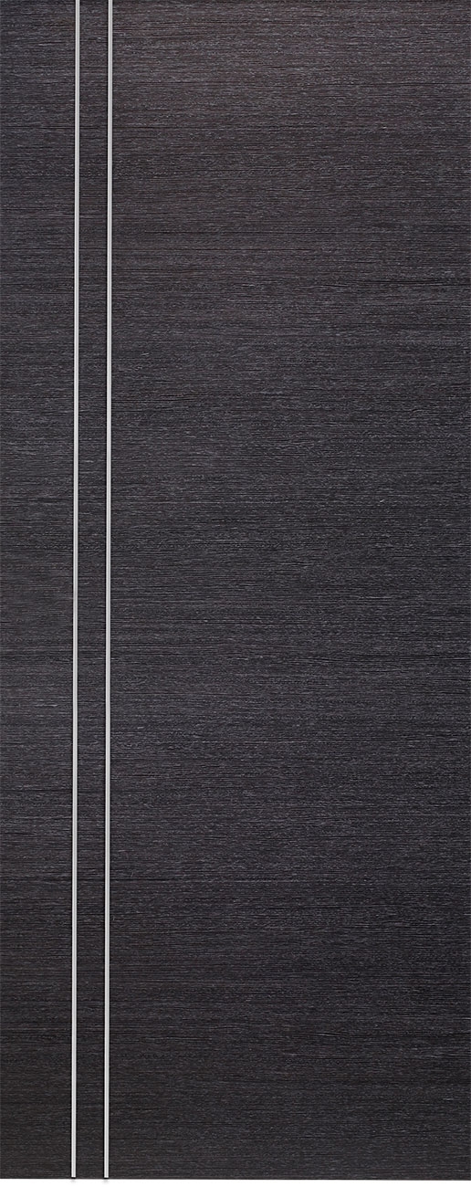 AVANTI 2V BLACK APRICOT SLAB BELLDINNI MODERN INTERIOR DOOR - 1